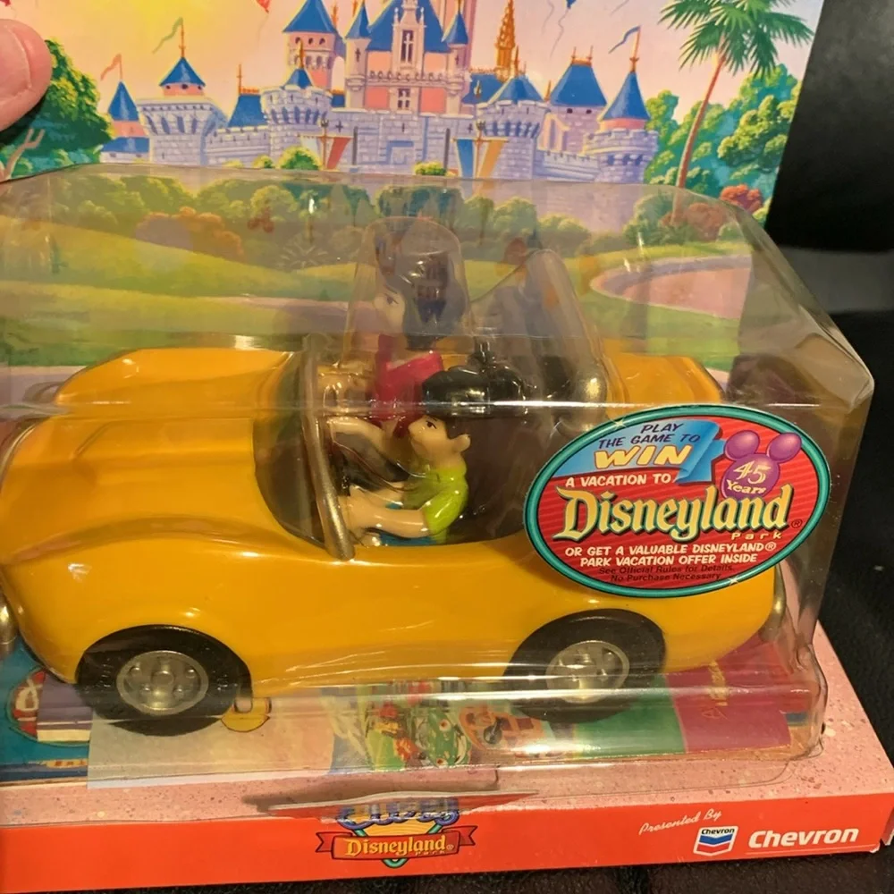 Disneyland Autopia Yellow Classic Collectible Car-Vintage 🆕